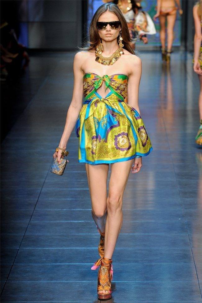 MILAN FASHION WEEK: D&G SPRING 2012