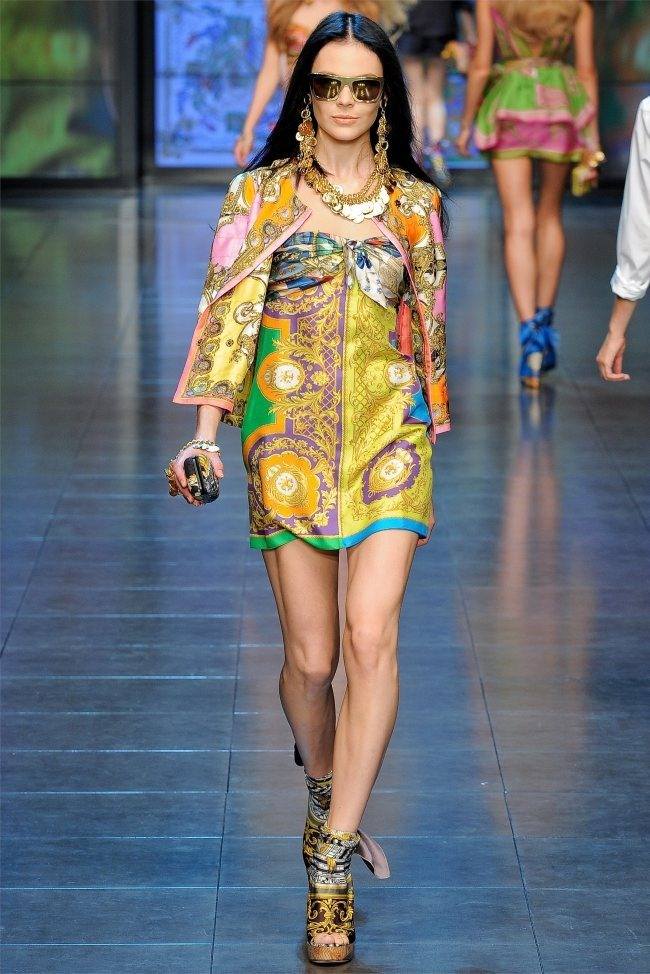 MILAN FASHION WEEK: D&G SPRING 2012