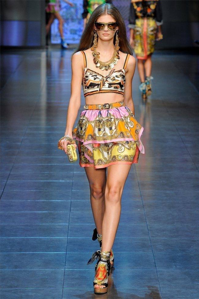MILAN FASHION WEEK: D&G SPRING 2012