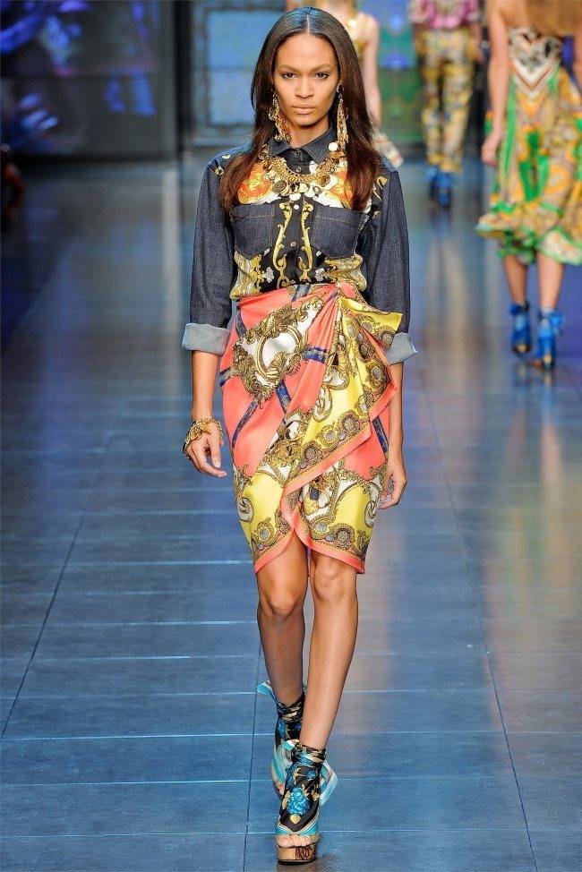 MILAN FASHION WEEK: D&G SPRING 2012