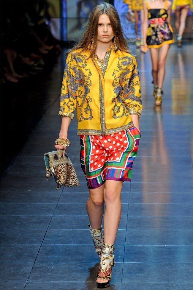 MILAN FASHION WEEK: D&G SPRING 2012