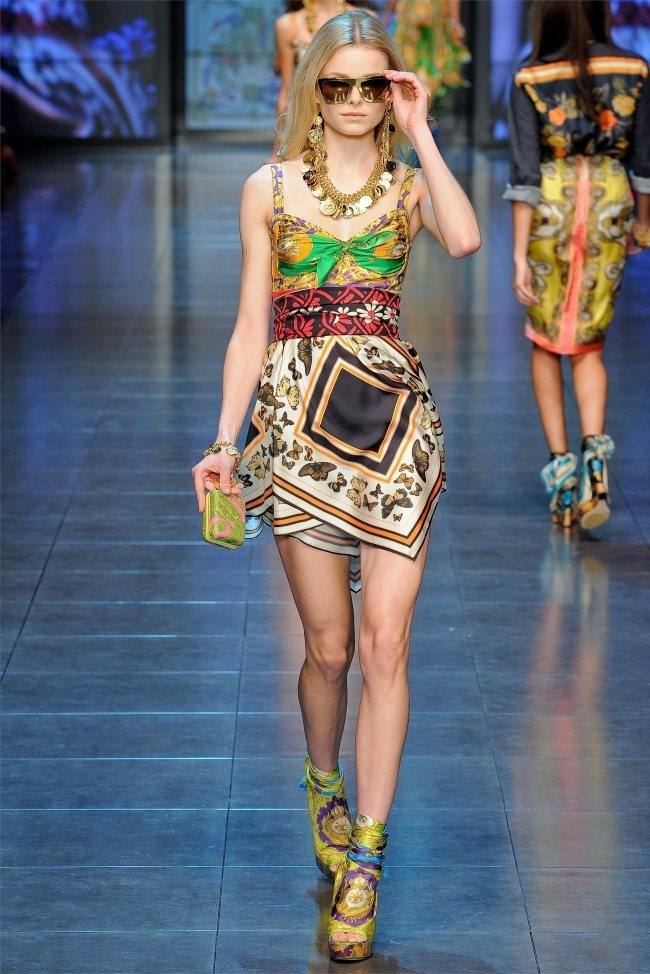 MILAN FASHION WEEK: D&G SPRING 2012