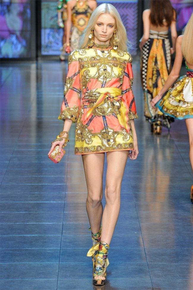 MILAN FASHION WEEK: D&G SPRING 2012