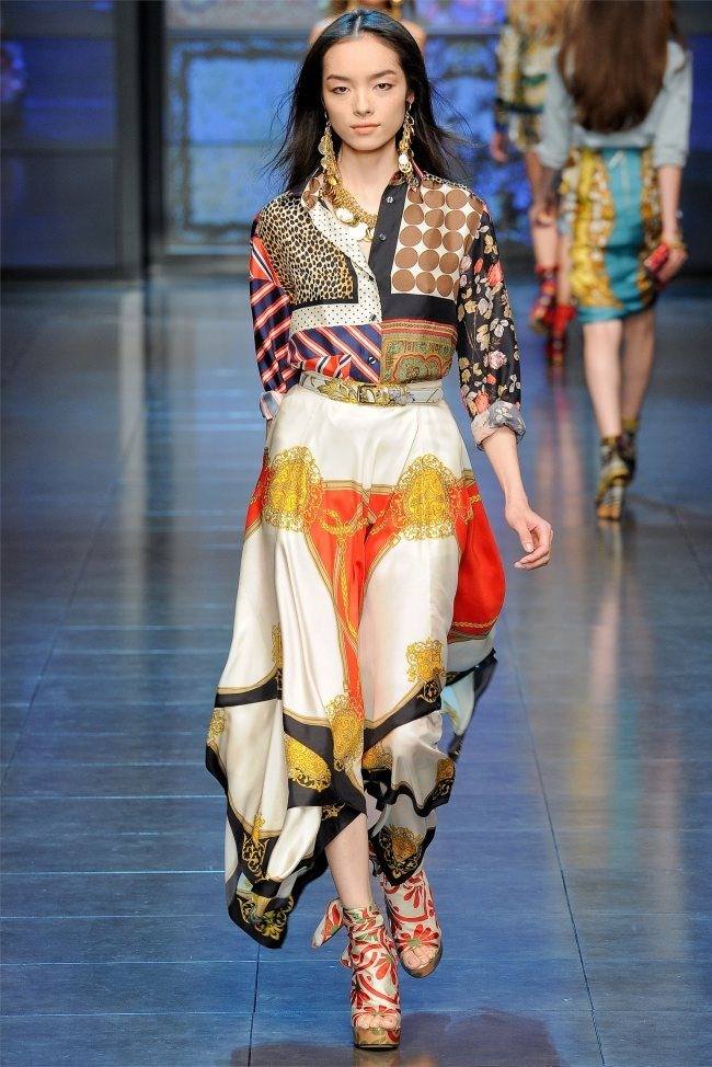 MILAN FASHION WEEK: D&G SPRING 2012