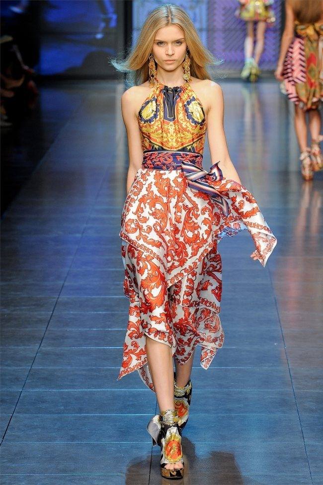 MILAN FASHION WEEK: D&G SPRING 2012