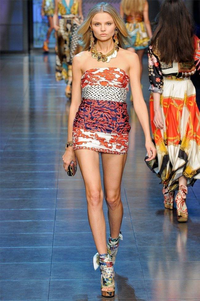 MILAN FASHION WEEK: D&G SPRING 2012