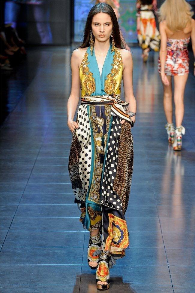 MILAN FASHION WEEK: D&G SPRING 2012