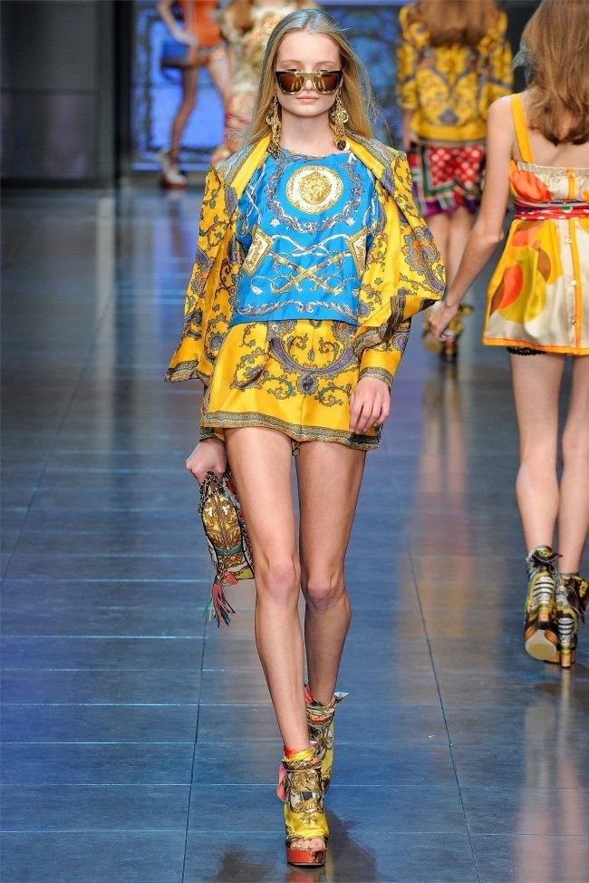 MILAN FASHION WEEK: D&G SPRING 2012