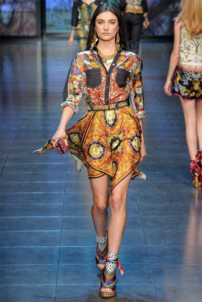 MILAN FASHION WEEK: D&G SPRING 2012