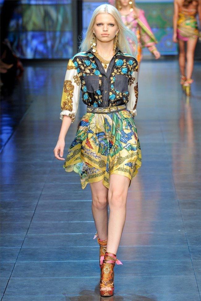 MILAN FASHION WEEK: D&G SPRING 2012