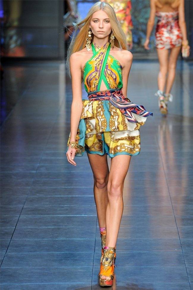 MILAN FASHION WEEK: D&G SPRING 2012