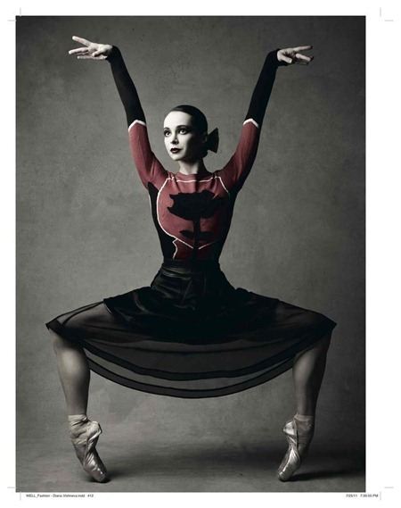 VOGUE RUSSIA: PRIMA BALLERINA DIANA VISHNEVA BY PHOTOGRAPHER PATRICK DEMARCHELIER