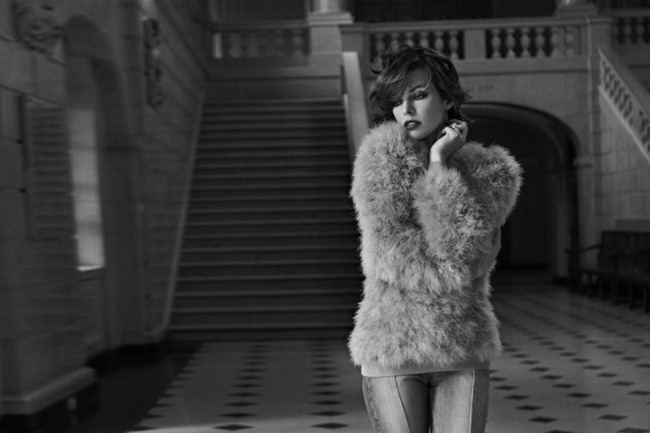 S MODA MAGAZINE: MILLA JOVOVICH BY PHOTOGRAPHER ERIC GUILLEMAIN