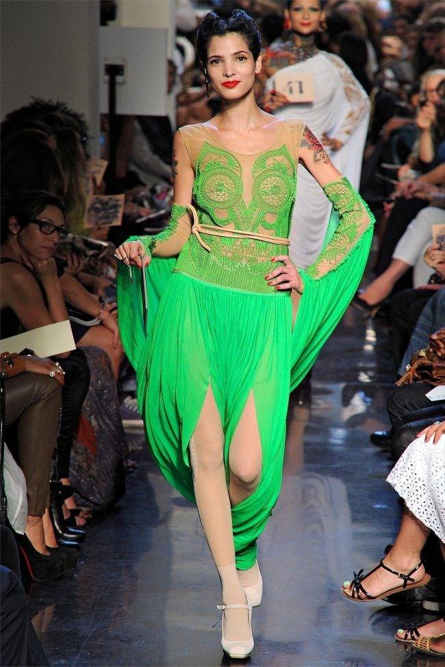 PARIS FASHION WEEK: JEAN PAUL GAULTIER SPRING 2012