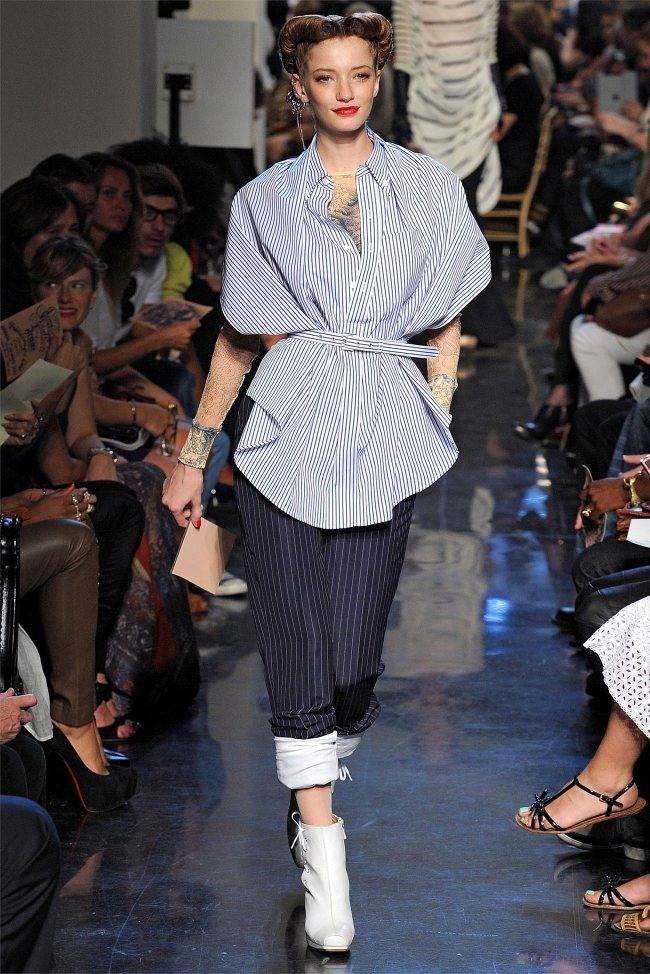 PARIS FASHION WEEK: JEAN PAUL GAULTIER SPRING 2012
