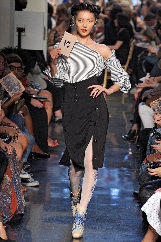 PARIS FASHION WEEK: JEAN PAUL GAULTIER SPRING 2012
