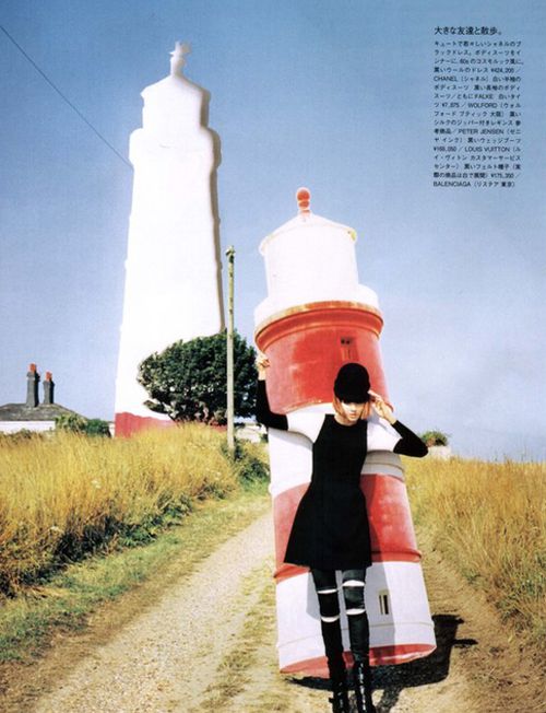 VOGUE NIPPON: LILLY COLE'S NEW WORLD CUTS BY TIM WALKER