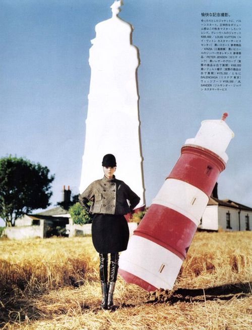VOGUE NIPPON: LILLY COLE'S NEW WORLD CUTS BY TIM WALKER