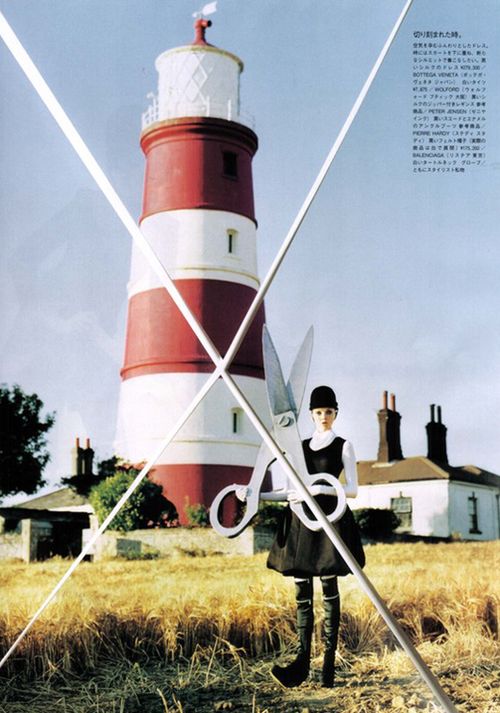 VOGUE NIPPON: LILLY COLE'S NEW WORLD CUTS BY TIM WALKER
