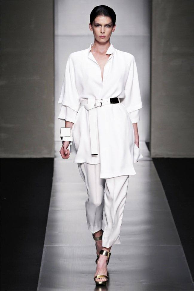 MILAN FASHION WEEK: GIANFRANCO FERR&Eacute; SPRING 2012