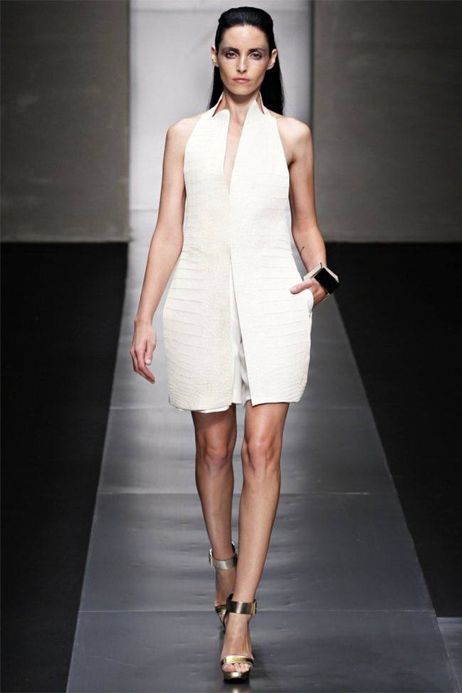 MILAN FASHION WEEK: GIANFRANCO FERR&Eacute; SPRING 2012