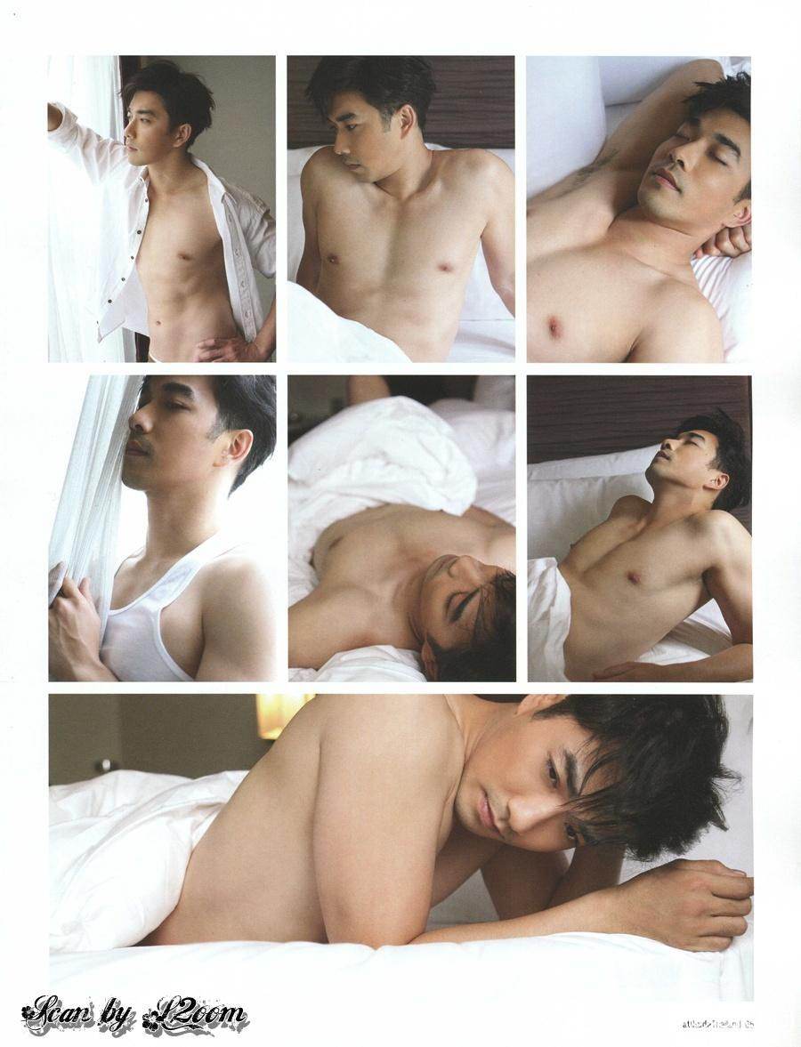 'เจมส์' เรืองศักดิ์ โชว์ซิกแพค บนปก 'attitude'