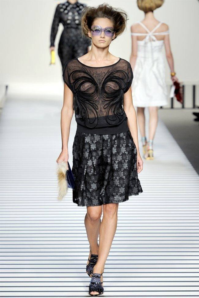 MILAN FASHION WEEK: FENDI SPRING 2012