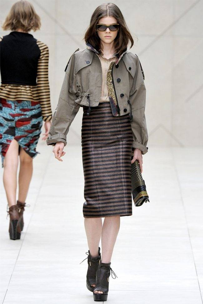 LONDON FASHION WEEK: BURBERRY PRORSUM SPRING 2012