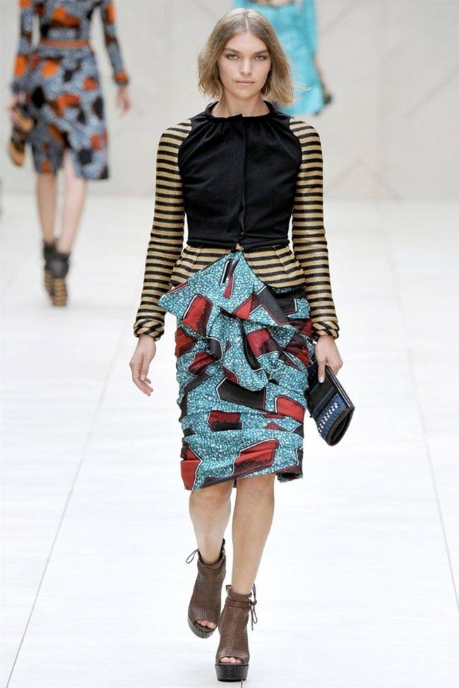 LONDON FASHION WEEK: BURBERRY PRORSUM SPRING 2012