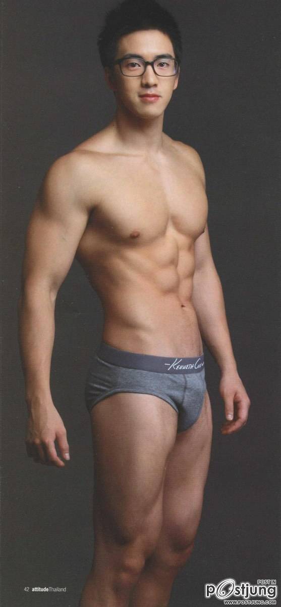 Jiho Lee @ ATTITUDE no.11 January 2012