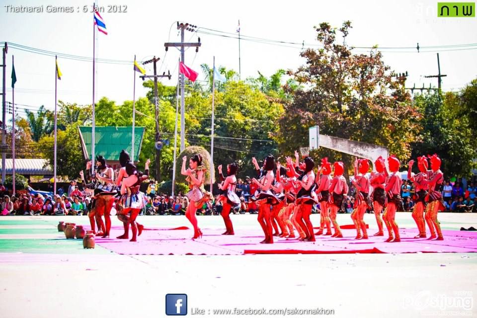 กีฬาสีโรงเรียน ธาตุนารายณ์วิทยาค่ะ