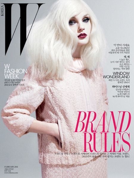 W KOREA: JESSICA STAM BY PHOTOGRAPHER CATHERINE SERVEL