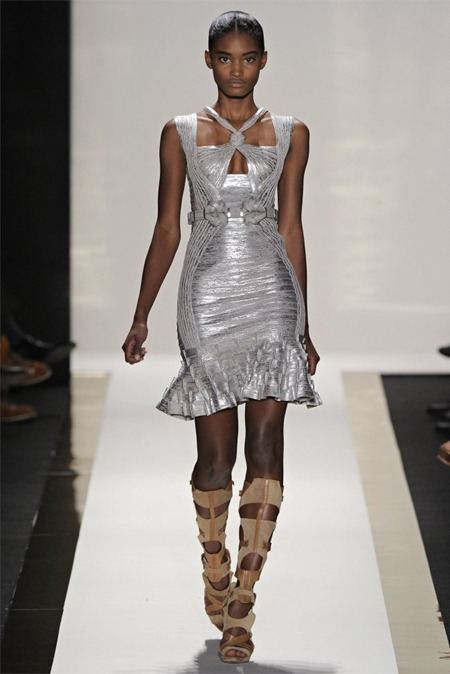 NEW YORK FASHION WEEK: HERVE LEGER BY MAX AZRIA SPRING 2012
