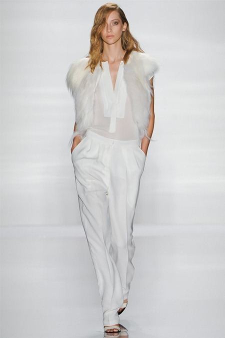 NEW YORK FASHION WEEK: J. MENDEL SPRING 2012