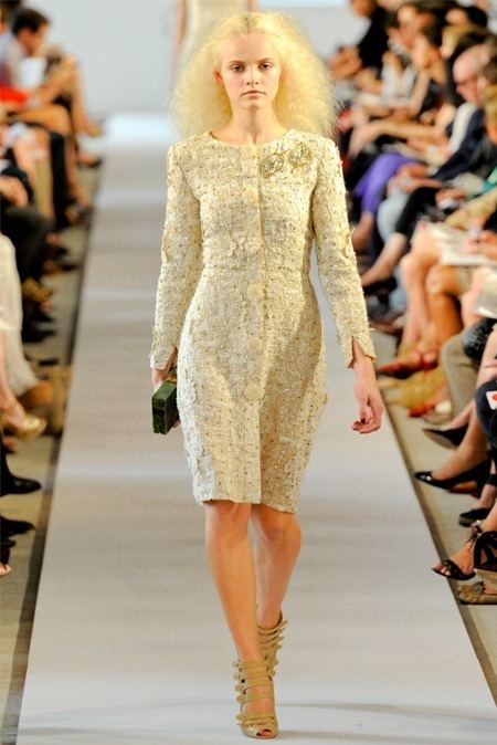 NEW YORK FASHION WEEK: OSCAR DE LA RENTA SPRING 2012