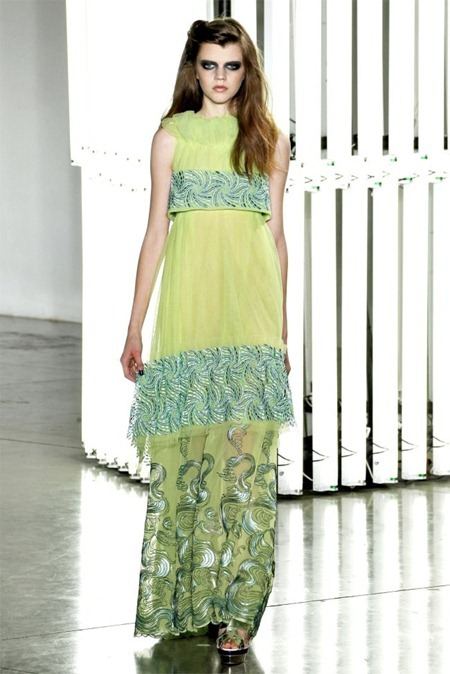 NEW YORK FASHION WEEK: RODARTE SPRING 2012