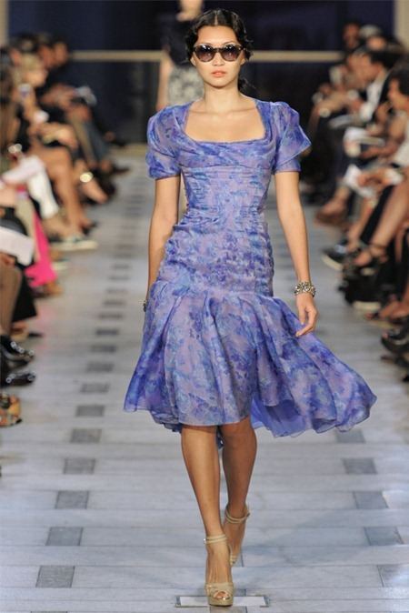 NEW YORK FASHION WEEK: ZAC POSEN SPRING 2012
