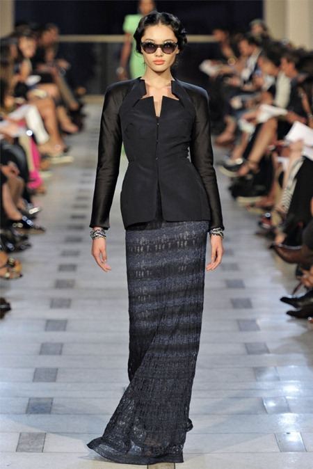 NEW YORK FASHION WEEK: ZAC POSEN SPRING 2012