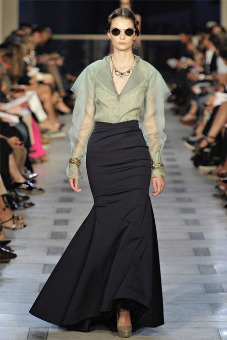 NEW YORK FASHION WEEK: ZAC POSEN SPRING 2012