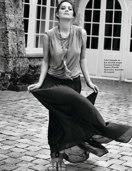 ELLE FRANCE: MARION COTILLARD BY PHOTOGRAPHER MATT JONES