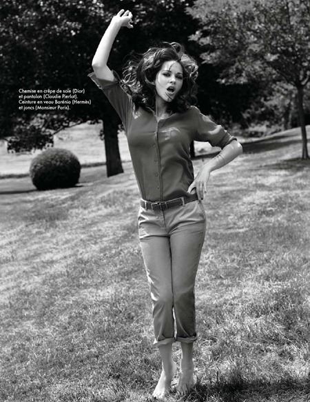 ELLE FRANCE: MARION COTILLARD BY PHOTOGRAPHER MATT JONES
