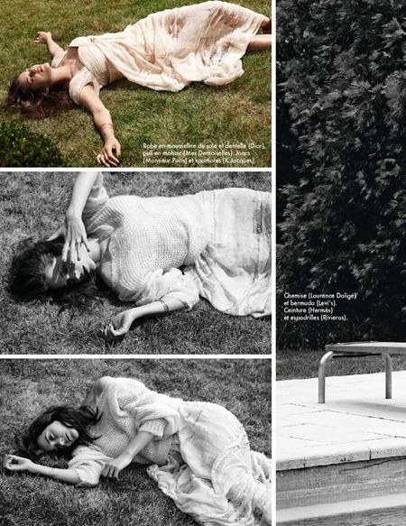ELLE FRANCE: MARION COTILLARD BY PHOTOGRAPHER MATT JONES