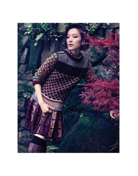 VOGUE CHINA: DU JUAN BY PHOTOGRAPHER STOCKTON JOHNSON