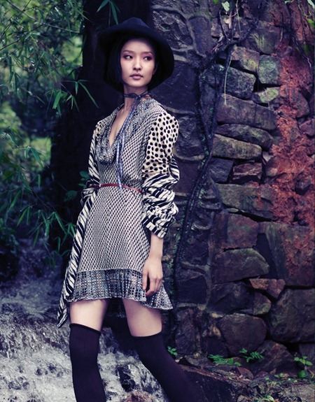 VOGUE CHINA: DU JUAN BY PHOTOGRAPHER STOCKTON JOHNSON
