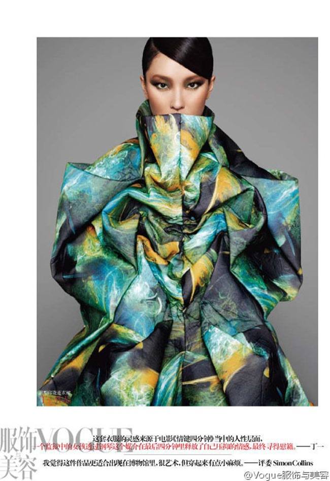 VOGUE CHINA: DU JUAN IN "CREATIVE SKY" BY PHOTOGRAPHER TRUNK XU