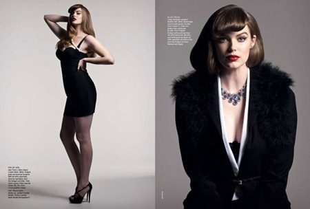 VOGUE AUSTRALIA: ROBYN LAWLEY BY IN "BELLE CURVE" BY PHOTOGRAPHER MAX DOYLE