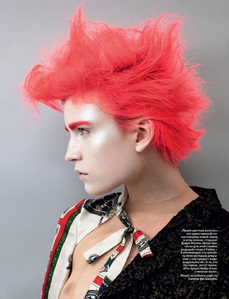 VOGUE RUSSIA: BRITT MAREN & JANA KRAUREROVA BY PHOTOGRAPHER VICTOR DEMARCHELIER