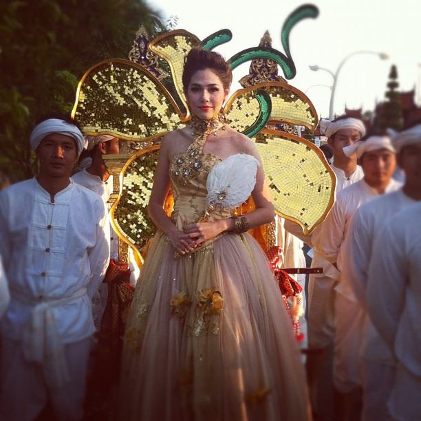 ชมพู่ อารยา @เชียงใหม่ในงานพืชสวนโลก