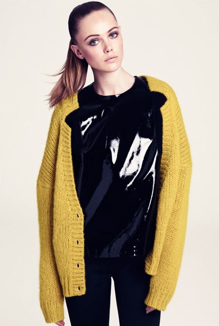CAMPAIGN: FRIDA GUSTAVSSON FOR H&M WINTER 2011 BY PHOTOGRAPHER ANDREAS SJ&Ouml;DIN