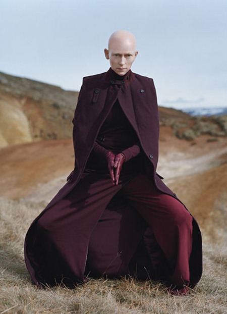 W MAGAZINE: TILDA SWINTON BY PHOTOGRAPHER TIM WALKER